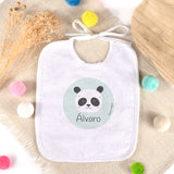 Babero personalizado Animales. Elige tu diseño