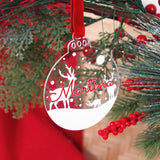 Bola Navidad Magic Renos personalizada