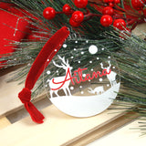 Bola Navidad Magic Renos personalizada