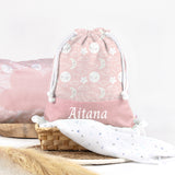Bolsita Almuerzo personalizada Lunas rosas