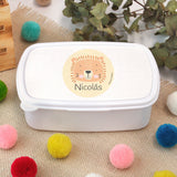 Cajita Merienda Personalizada Animales. Elige tu diseño