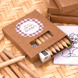Caja Lápices de colores de madera Party. Elige tu diseño