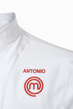 Chaquetilla Oficial MasterChef – Chaqueta de Chef Profesional Unisex, Bordada y Personalizada.