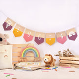 Guirnalda madera personalizada Colours