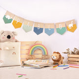 Guirnalda madera personalizada Colours