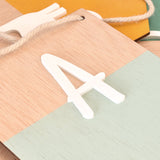 Guirnalda madera personalizada Colours