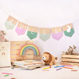 Guirnalda madera personalizada Colours