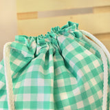 Mochila Vichy Menta personalizada