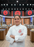 Chaquetilla Oficial MasterChef – Chaqueta de Chef Profesional Unisex, Bordada y Personalizada.