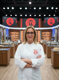 Chaquetilla Oficial MasterChef – Chaqueta de Chef Profesional Unisex, Bordada y Personalizada.