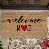 Felpudo personalizado Welcome