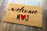 Felpudo personalizado Welcome
