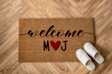 Felpudo personalizado Welcome