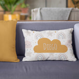 Cojín bebé personalizado Nubes
