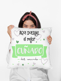 Cojin Regalo para el Familiar Que mas Quieres.Cojín: Relleno + Funda (40x40 cm).Cuñado
