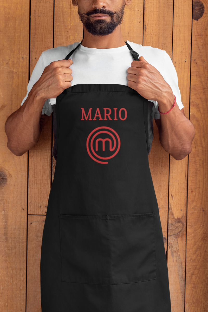 Regalo Para Hombre Delantal Personalizado Master Chef - Regalovers