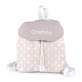 Mochila Solapa personalizada Estrellas rosas