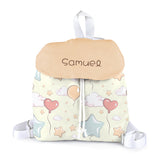 Mochila Solapa personalizada Globos