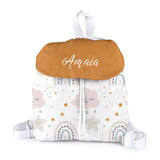 Mochila Solapa personalizada Nubes