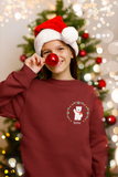 Sudadera Navidad infantil personalizada Oso polar