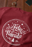 Sudadera Navidad adulto Retro Feliz Navidad. Color a elegir