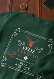 Sudadera Navidad adulto Vintage Feliz Navidad
