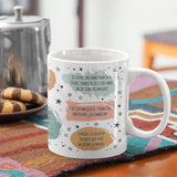 Taza divertida Frases Mamá Stars