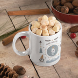 Taza Navidad personalizada con foto Animales