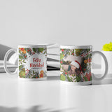 Taza Navidad personalizada con foto Feliz Navidad