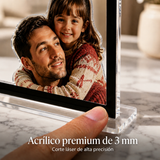 Cuadro Personalizado con Foto 3D | Figura Personalizada con Foto | Regalo Personalizado para Pareja, Familia, Padres, Madres, Abuelos y Mascotas