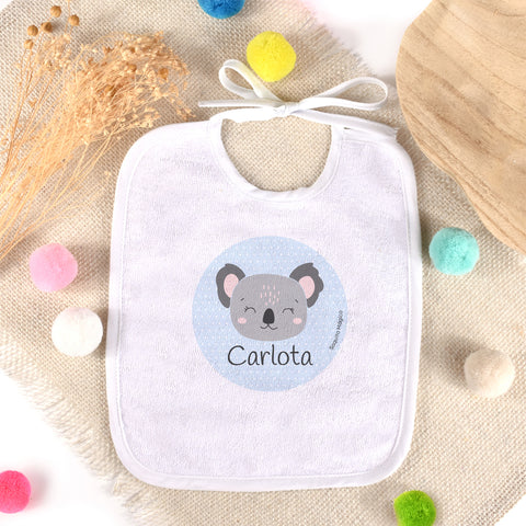 Babero personalizado Animales. Elige tu diseño