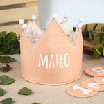 Corona cumpleaños Globos personalizada
