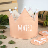 Corona cumpleaños Globos personalizada