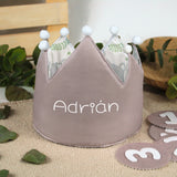 Corona cumpleaños Koalas personalizada