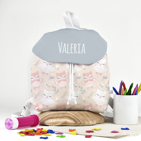 Mochila Solapa personalizada Búhos