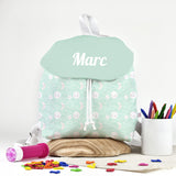 Mochila Solapa personalizada Lunas Mint