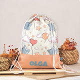 Mochila personalizada Globos