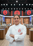 Chaquetilla Oficial MasterChef – Chaqueta de Chef Profesional Unisex, Bordada y Personalizada.