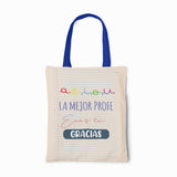 Tote bag Profesores La mejor Profe (Opción personalización)