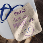 Tote bag Profesores Profe de 10 (Opción personalización)