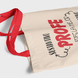 Tote bag Profesores Profe Sustantivo (Opción personalización)