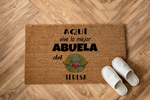 Felpudo personalizado El mejor del mundo. Elige tu familiar
