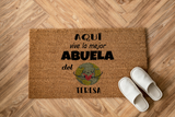 Felpudo personalizado El mejor del mundo. Elige tu familiar