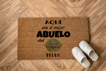 Felpudo personalizado El mejor del mundo. Elige tu familiar