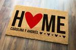 Felpudo personalizado Home