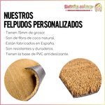 Felpudo personalizado Nuestro hogar