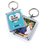 Llavero personalizado Metacrilato " Te Quiero Abuelo"