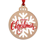 Bola madera Navidad personalizada. Modelo Reno
