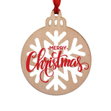 Bola madera Navidad personalizada. Modelo Papá Noel
