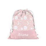 Bolsita Almuerzo personalizada Lunas rosas